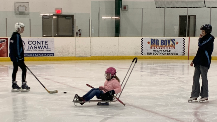 Children's Treatment Network Stay Active Try Sledge Hockey or